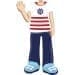 Tenue de marin t-shirt et jean