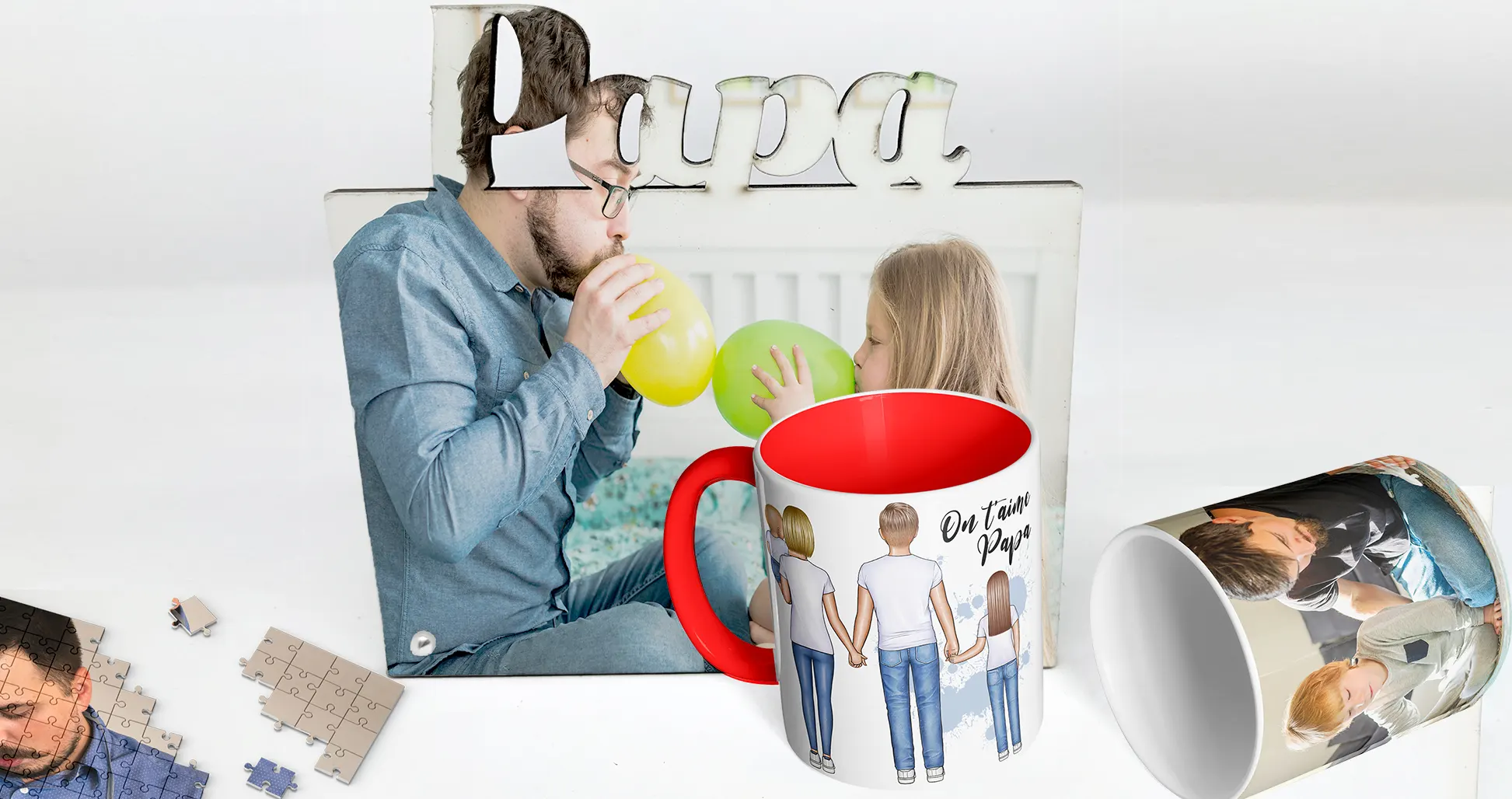 Mug personnalisé famille en jean ⋆ Creatoo