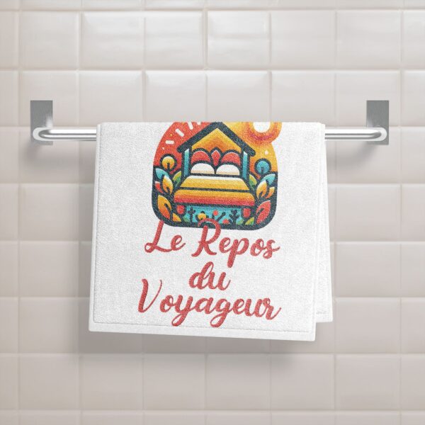 Serviette de toilette personnalisée pour une chambre d'hôte